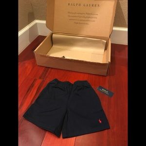 NWT Ralph Lauren Polo blue uniform shorts Boys 4T